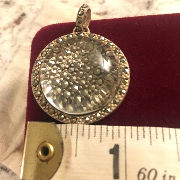 Marcasite pendant - Picture 4 of 4
